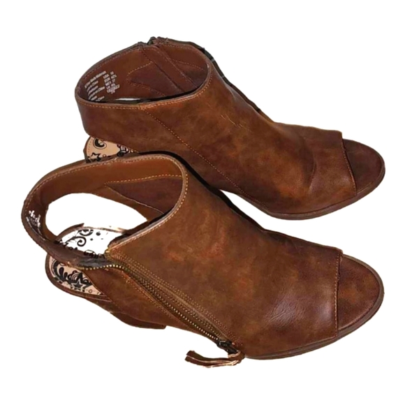 Trash women open toe ankle boots - Picture 1 of 5